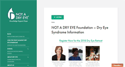 Desktop Screenshot of notadryeye.org