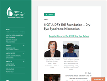 Tablet Screenshot of notadryeye.org